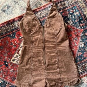 Urban Outfitters Zip-Up Mini Romper